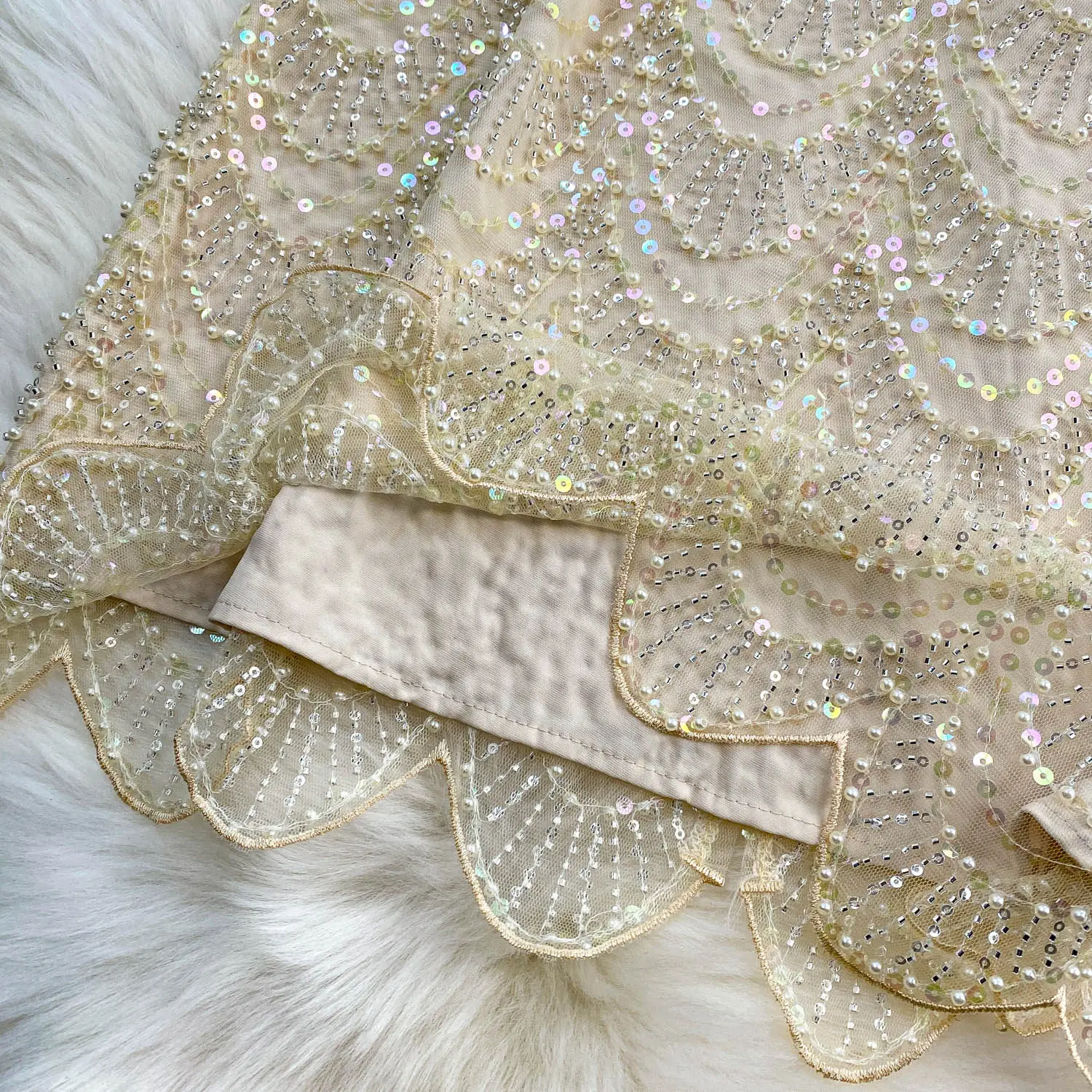 Elegant Chic sequin Skirt Elastic High Waist Korean Fashion pencil Skirt office lady Women Clothing