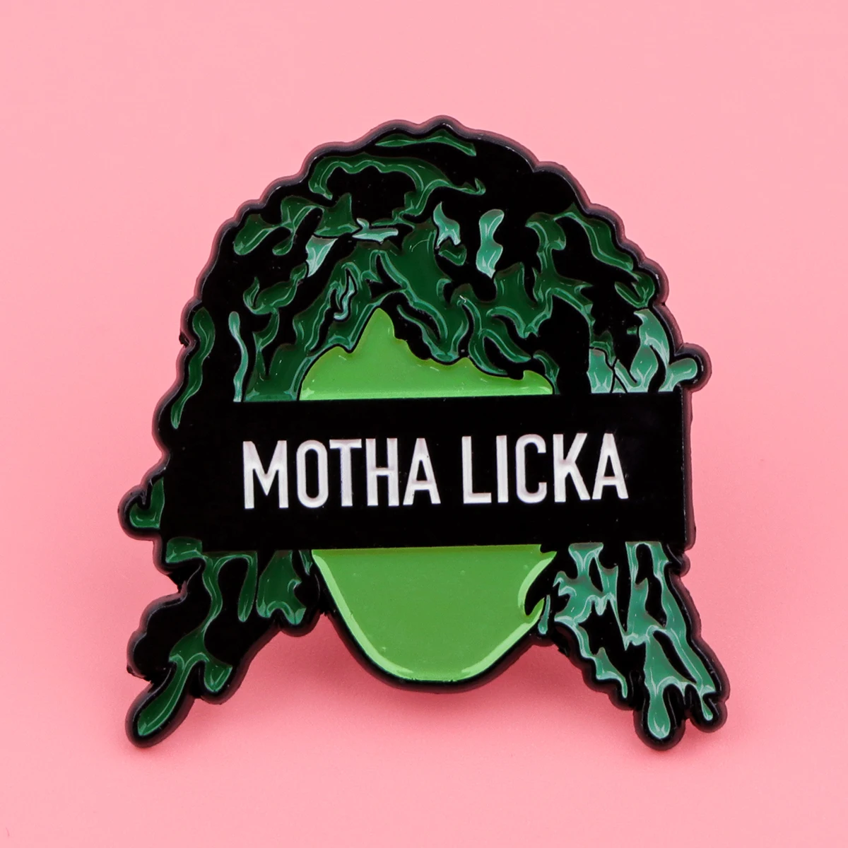 MOTHA LICKA 에나멜 라펠 핀 배지 핀, 모자 의류 배낭 장식, 쥬얼리 액세서리 선물