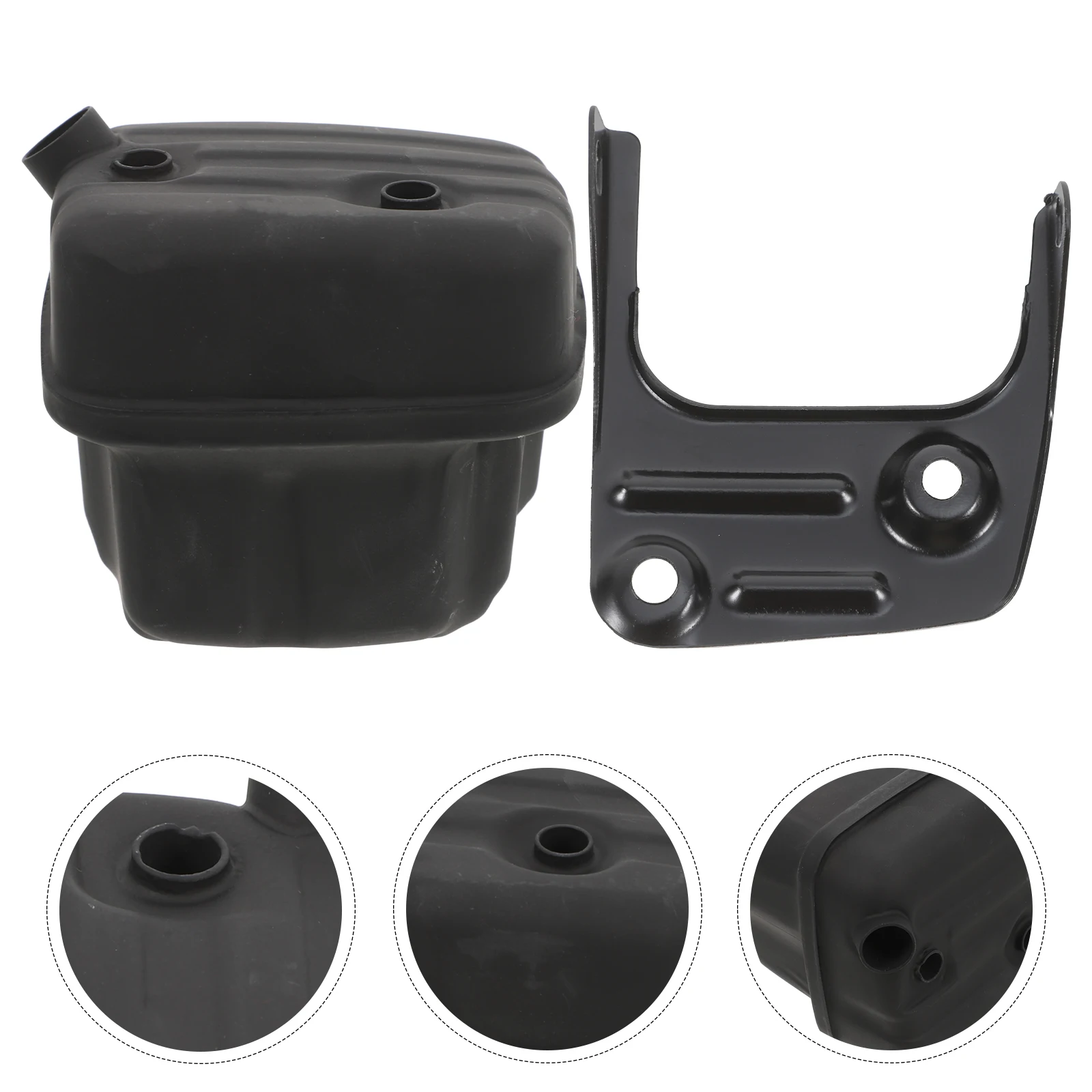 

1pc High Performance Single Chamber Muffler Compatible For Husqvarna H340 346Xp 350 351 353 Chainsaw Parts Universal Racing