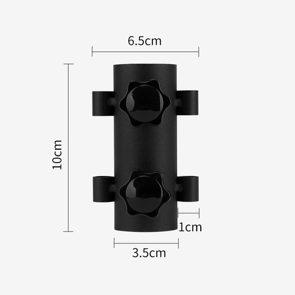 For Camping Height Adjustable Tarp Pole Holder Camping Tarp Support Easy Installation Lightweight  For Camping