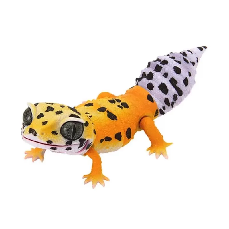 Bandai Japan Genuine Creature Illustrated Fat Tail Shogun Round Tail Gecko Twister Action Figures Kids Toys Boys Gifts