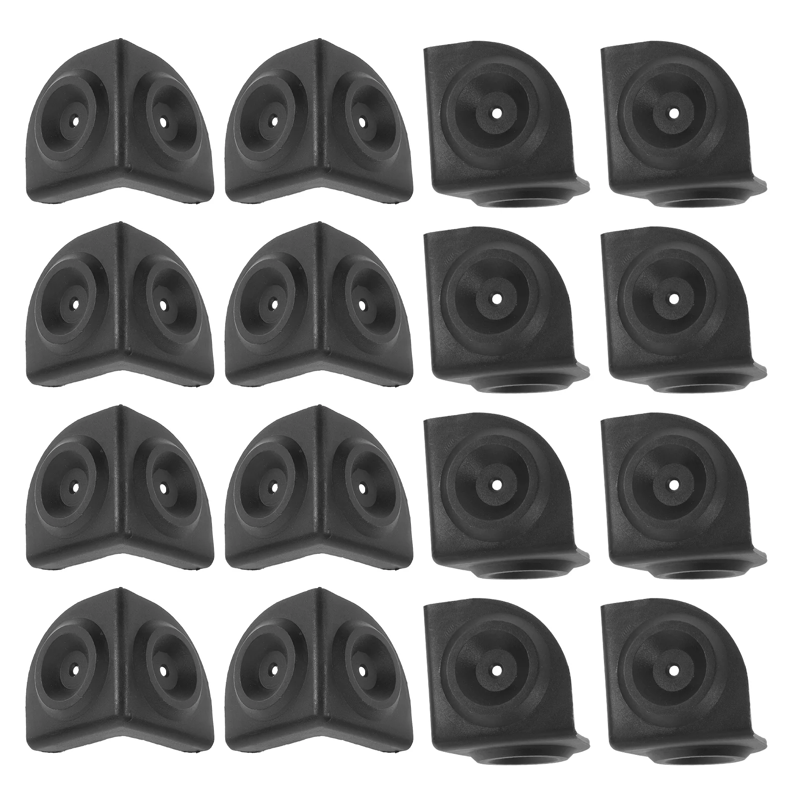 

16 Pcs Sound Package Angle Plastic Corner Cover Protector Speakers Cabinet Guard Anti-collision Furniture Corners Audio