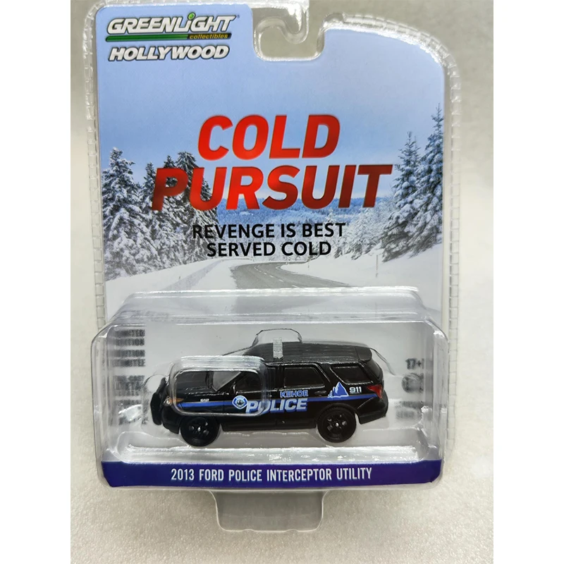 Greenlight 1/64 Proportion New Style Detective Ford Mustang Hollywood Series Diecast Model Alloy Car Child Christmas Gift