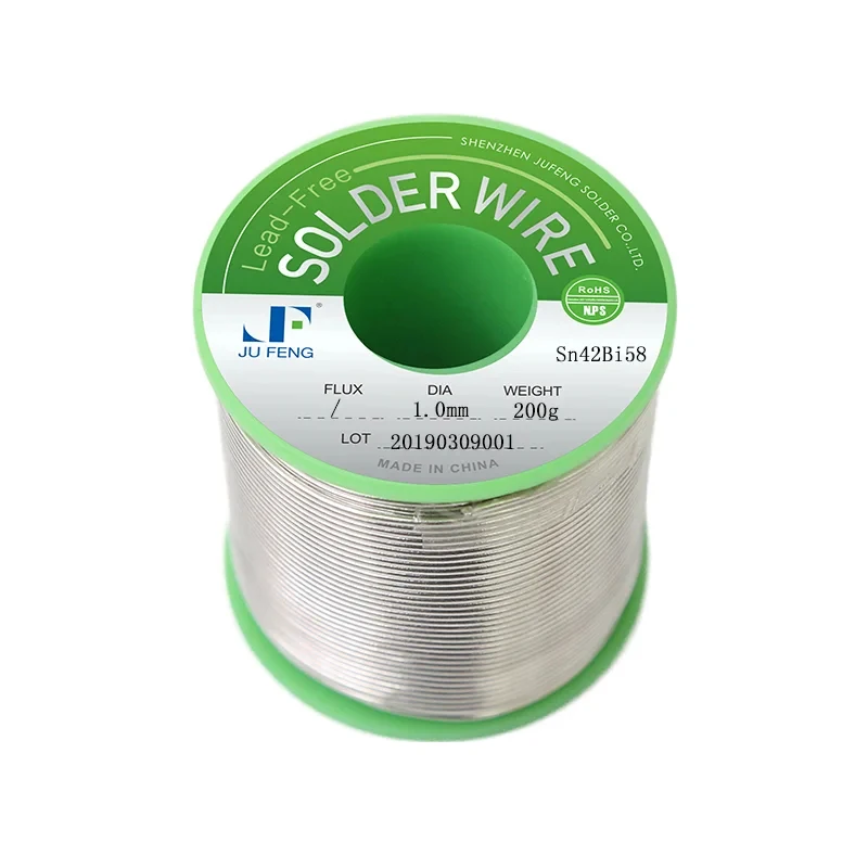 

200GramOEMLead-FreeIn99.9Indium solder wire3.2mm，forPCBApplication