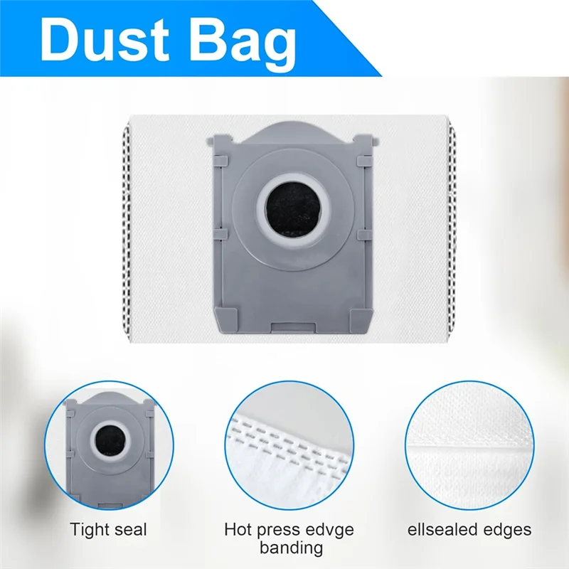 قطعة غيار المكنسة الكهربائية لـ Ecovacs Deebot T80 Omni فرش جانبية رئيسية أكياس الغبار مرشحات ملحقات المكنسة الكهربائية