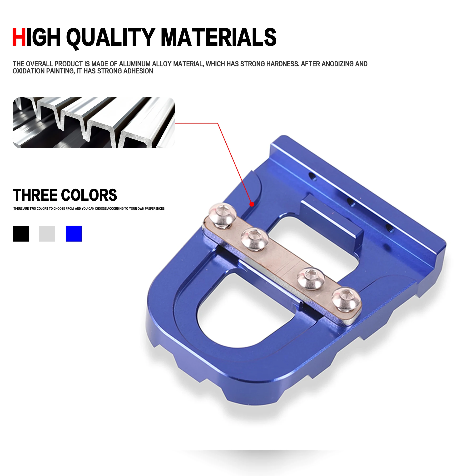 For DSX900 DS525X DS625X Motorcycle DS900X Brake Pedal Extension Enlarger Pad Footrest 625 DS DSX 900 DSX525 DSX625