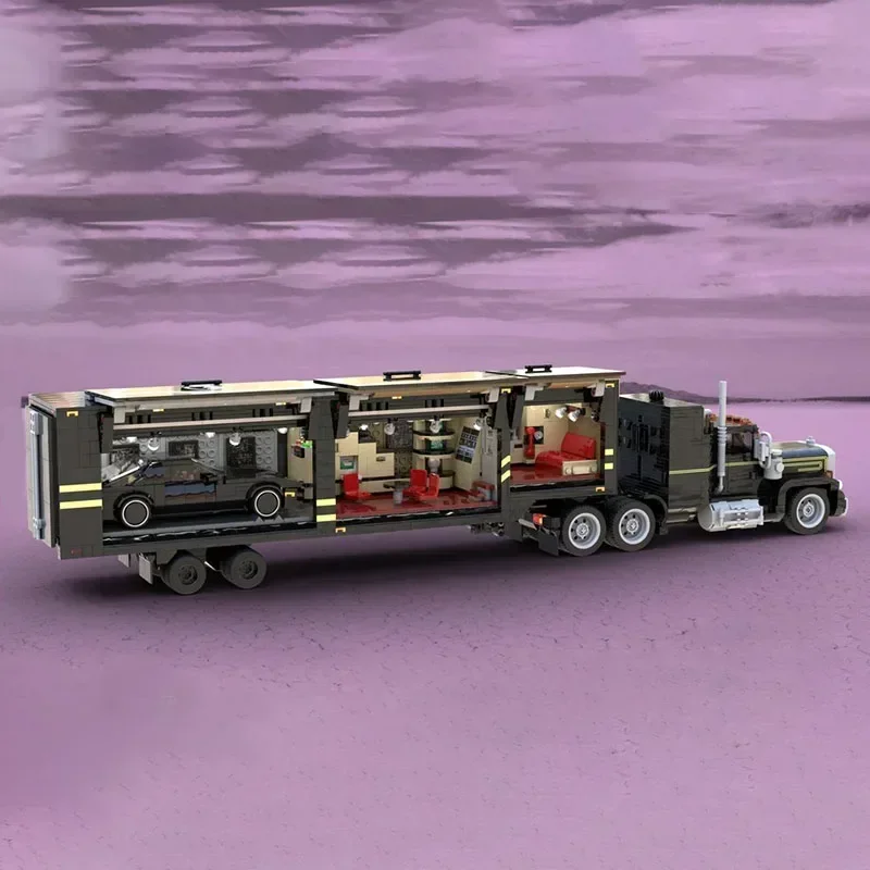 3106 деталей MOC Cturnal Knight Rider: Сборные блоки, подарки для мальчиков, технологические наборы, украшения, развивающие игрушки