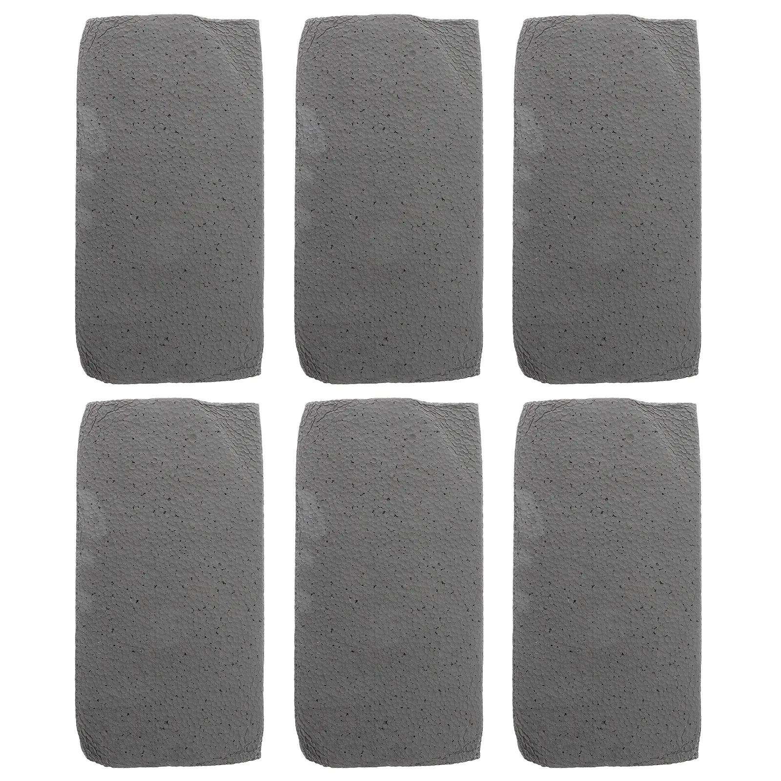 6Pcs Foam Fake Brick Props Simulation Blocks Stage Comedy Magician Halloween Performance Gimmick Illusion Comedy Gimmick