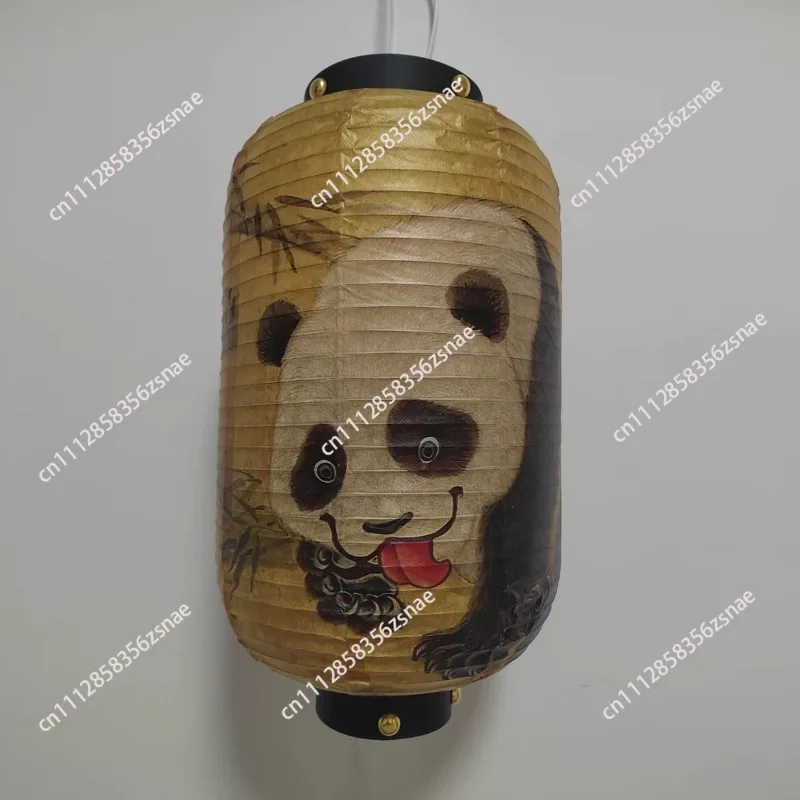 Panda Oriental Aesthetics exclusive custom handmade paper lanterns, Merry Christmas gifts, store decoration