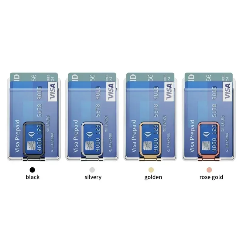 Starker Magnetischer Transparenter Kartenhalter für MagSafe iPhone 17 16 Pro Max Samsung S25 S26 Ultra MacSafe Magnet-Kartenfächer