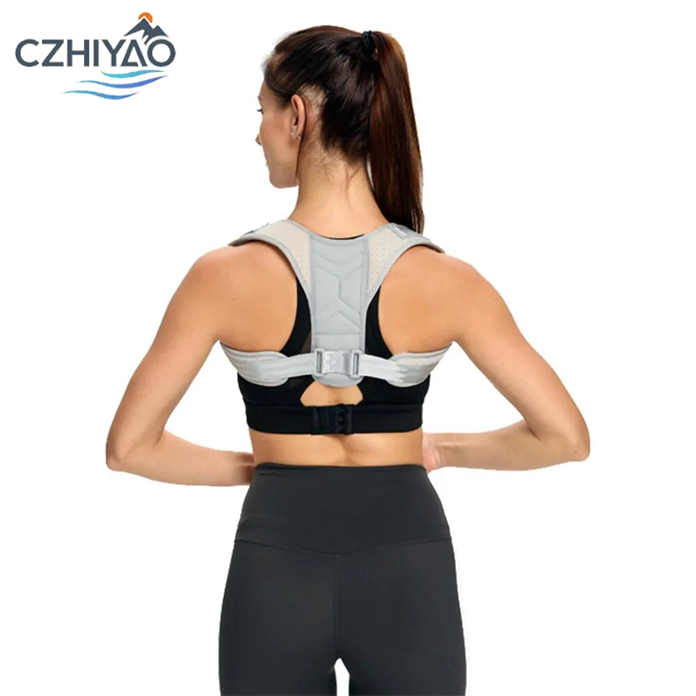 

CZHIYAO Posture Corrector for Men Women with Adjustable Straps Effectively Relieves Shoulder Neck Pain and Corrects Hunchback