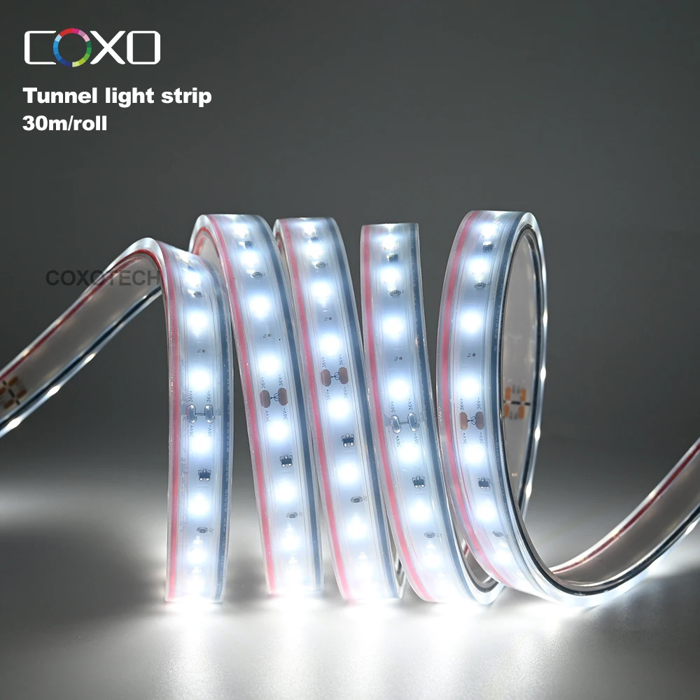 

Взрывозащищенный светодиодный светильник для тоннелей IP67, 30 м, 8 футов, 36 В постоянного тока, низковольтный, безопасный для угольных шахт, водонепроницаемый, простая установка, светодиодная лента для тоннелей