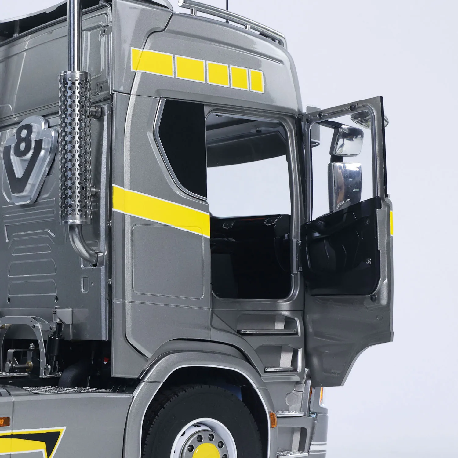 TOUCAN RTR 1/14 RC Tractor Truck 770S 3Speed Lorry 6X6 Metal Chassis Axle Locks Smoke Sound Light Chassis Suspension ST8 Model