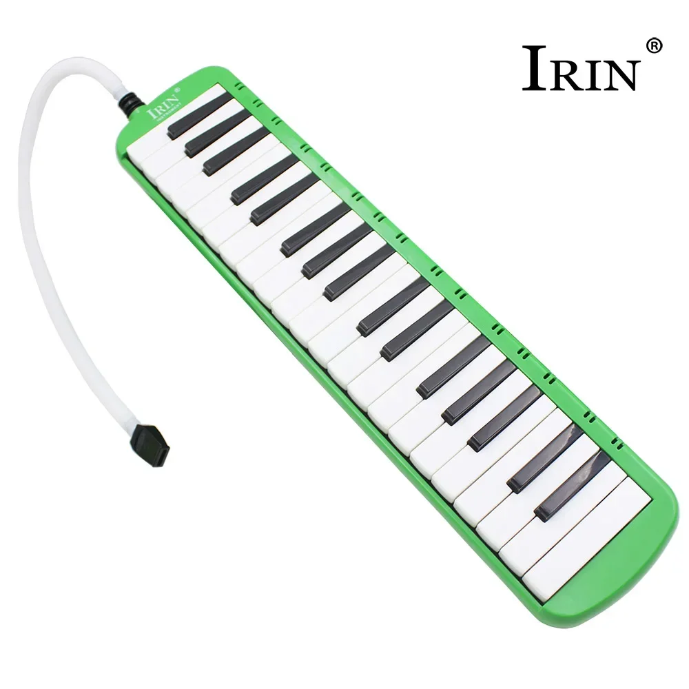 IRIN 37Key Melodica Portable Tone Piano Mouth Organ Harmonica Pianica Melodica Keyboard Instrument With Windpipe Backstrap