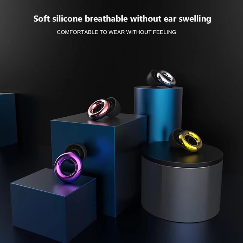 Motorcycle Noise Reduction Earplugs Anti-noise Mute Earplugs Motorcycle Equipment Sleep Soundproof Earplugs for Swimming Sleep view 6