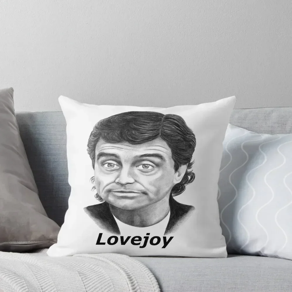 Ian McShane plays Lovejoy Throw Pillow Decorative Cushions Pillow Decor pillow