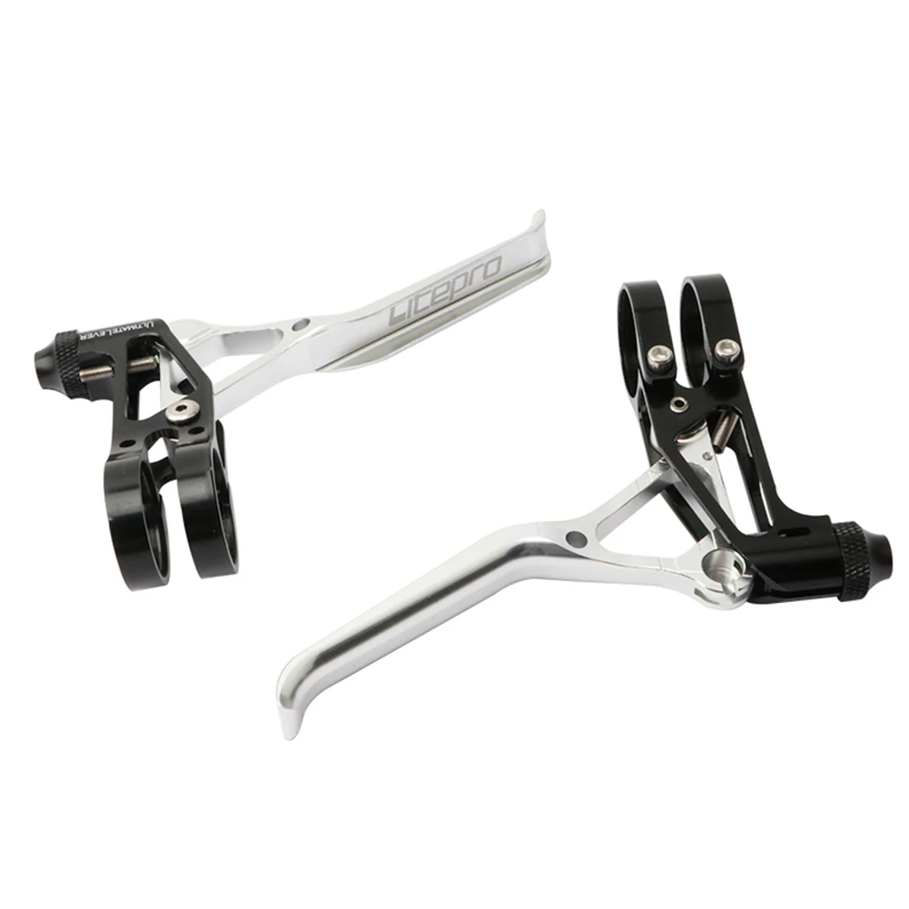 ForSram ForShimano ForBrompton V Brake Lever Brake Lever 1 Pair Black For MTB Road Folding Bike Rubber Brand New