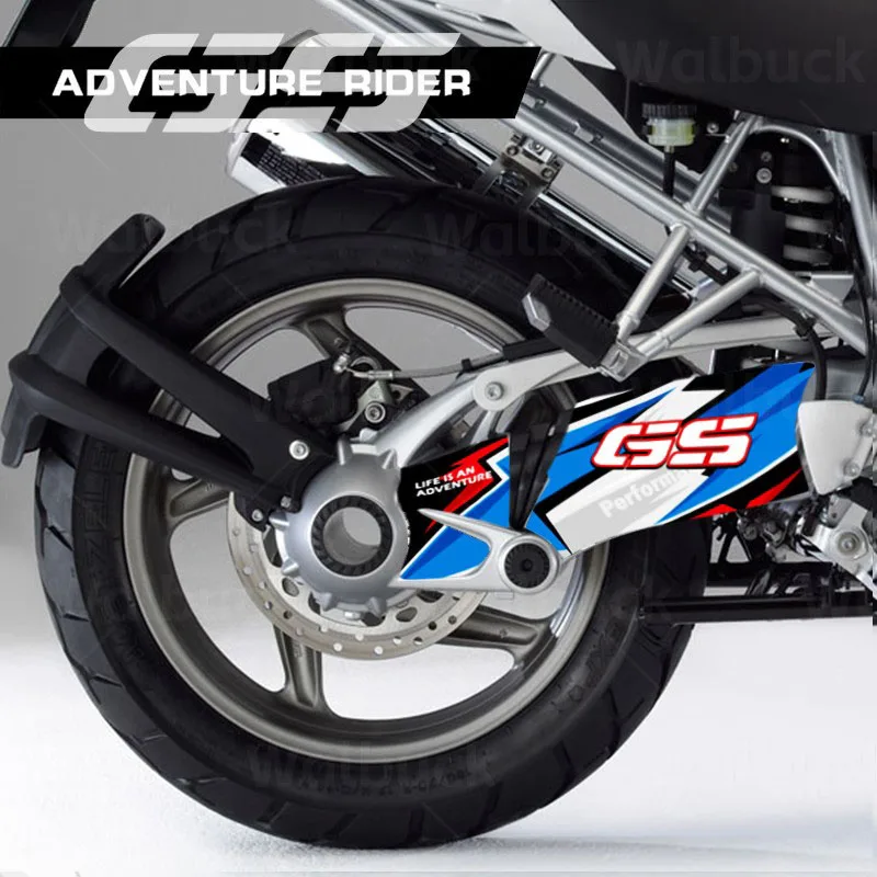 For R1200 04-12 R1200GS Adv r1200gs 04-13 3M Motorcycle Swingarm Decal Waterproof Rotating Shaft GS-Adventure Sticker Accessori