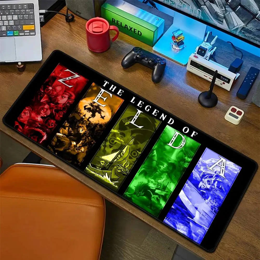 

Game L-Legends Of The Z-Zelda Mouse Pad Rubber Mat Laptop Xxl Mousepad Notebook Gamer Computer Table Gaming Accessories