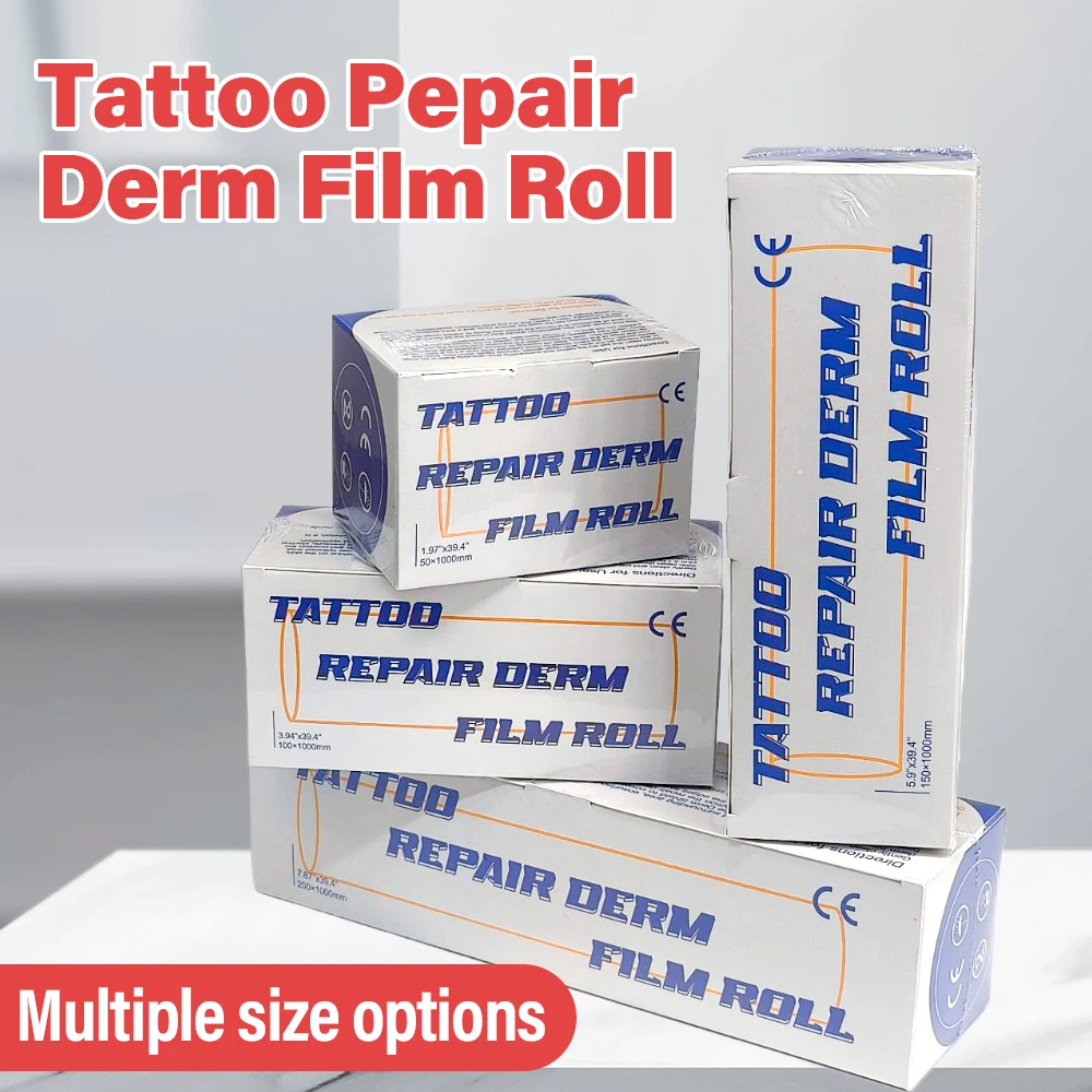 Tattoo Film Waterproof  Aftercare Protective Tattoo Healing Film Tattoo For Aftercare Bandage Transparent Skin Repair Wrap Roll