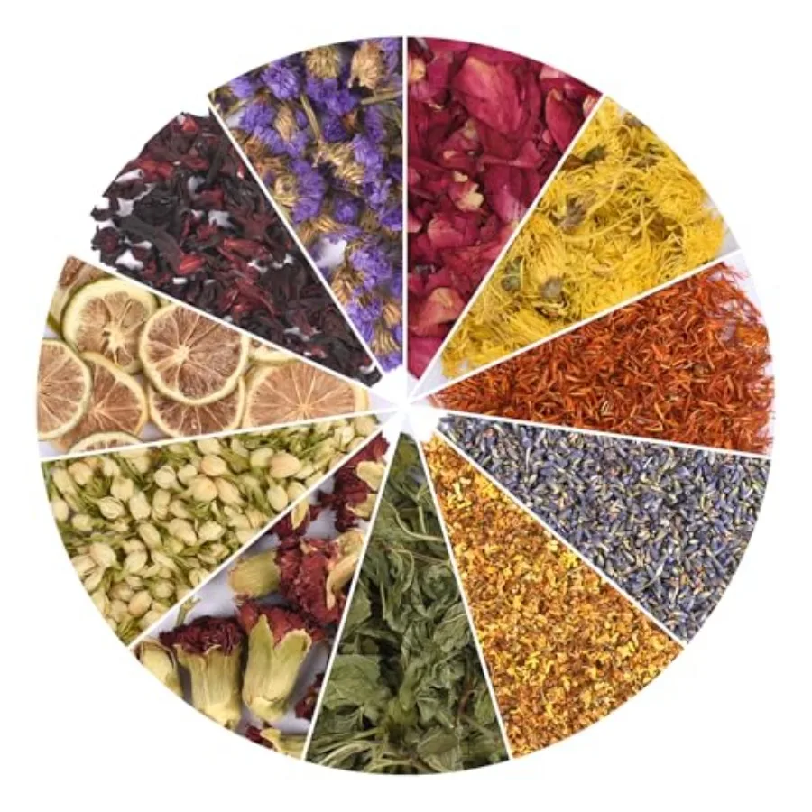 

Dried Flowers Soap Making Scents Natural Flower Candle Resin Crafts Supplies 11 Bags