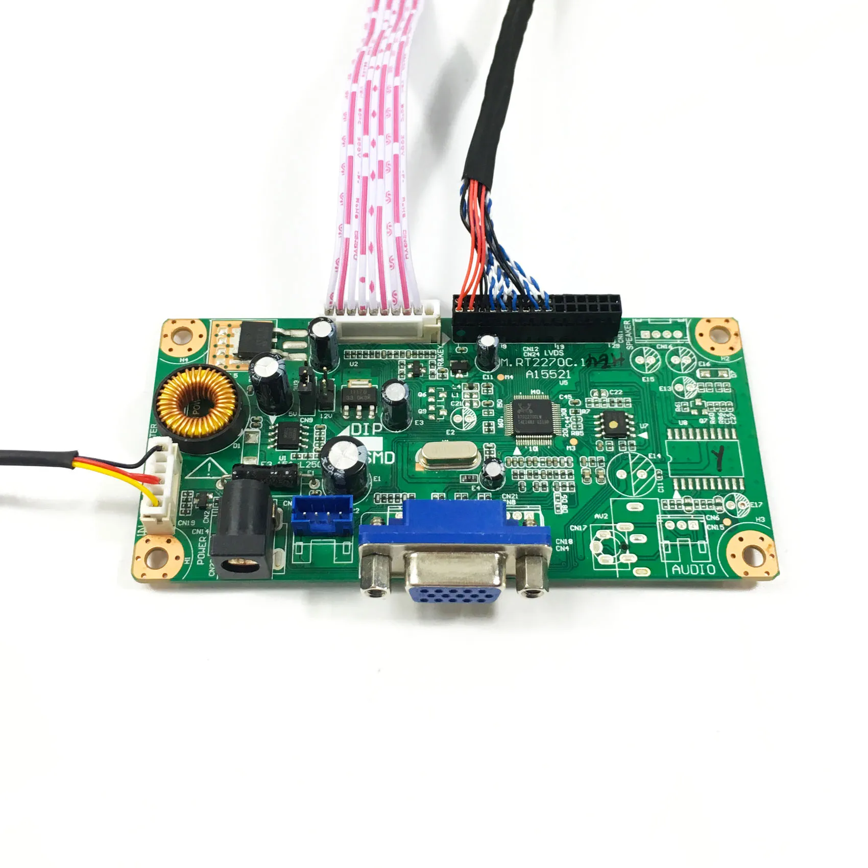 LCD VGA Controller Board, funciona para 10,4 "1024x768 G104XVN01.0