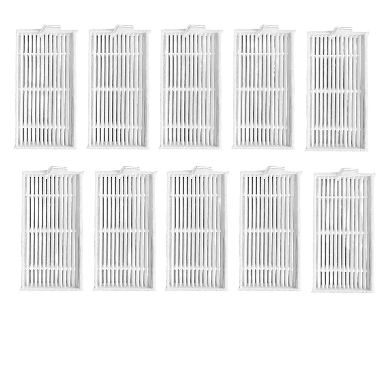 10pcs/lot Vacuum Cleaner Filters HEPA Filter for GUTREND JOY90/FUN110 CHUWI V3 iLife X5 V5 V3+ V5PRO ECOVACS CR130 cr120 CEN540