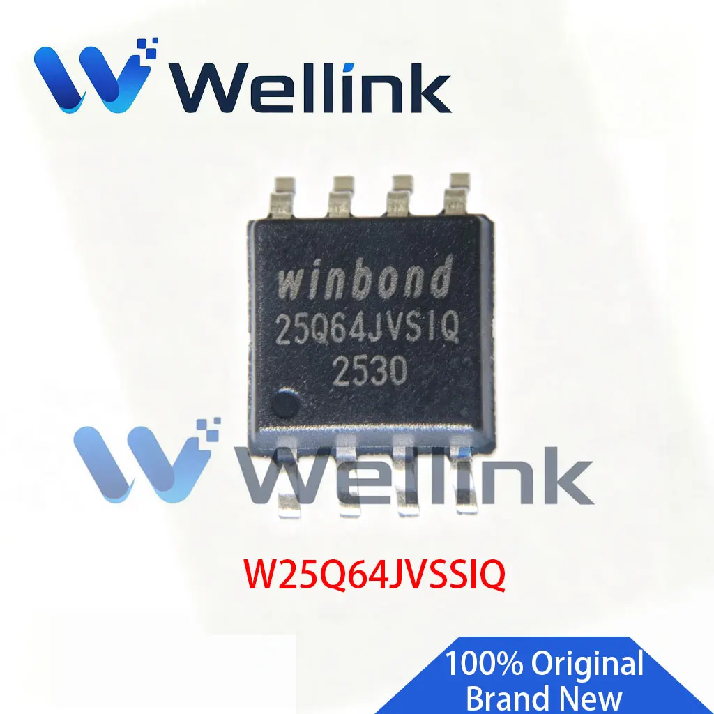 1 5 10 Pcs Lot W25Q64JVSSIQ In stock Large Lnventory 100% Brand New Original