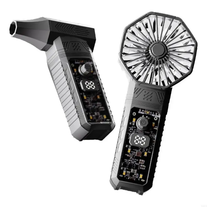 

Увеличенный гибкий вентилятор с 3 скоростями приближается к тонкому переносному устройству для туристического офиса N58D