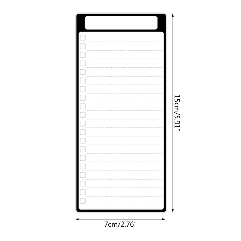 Imagem -06 - Daily Planner Whiteboard Lista Tarefas Apagamentos Magnéticos a Seco para Fazer Lista para Geladeira J6pa