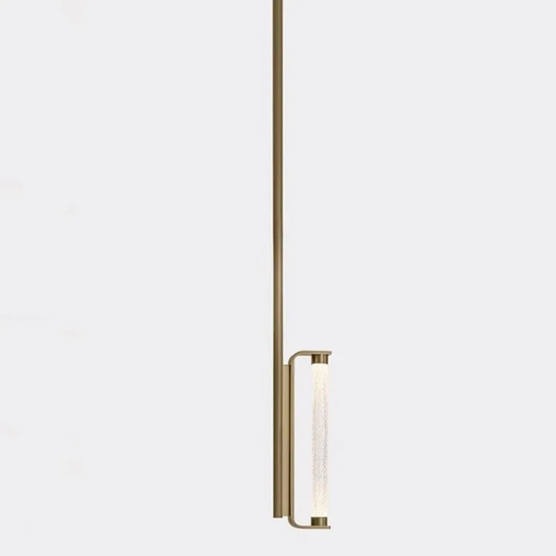 Glass chandelier bedroom bedside lamp model room shop bar window decorative lamp