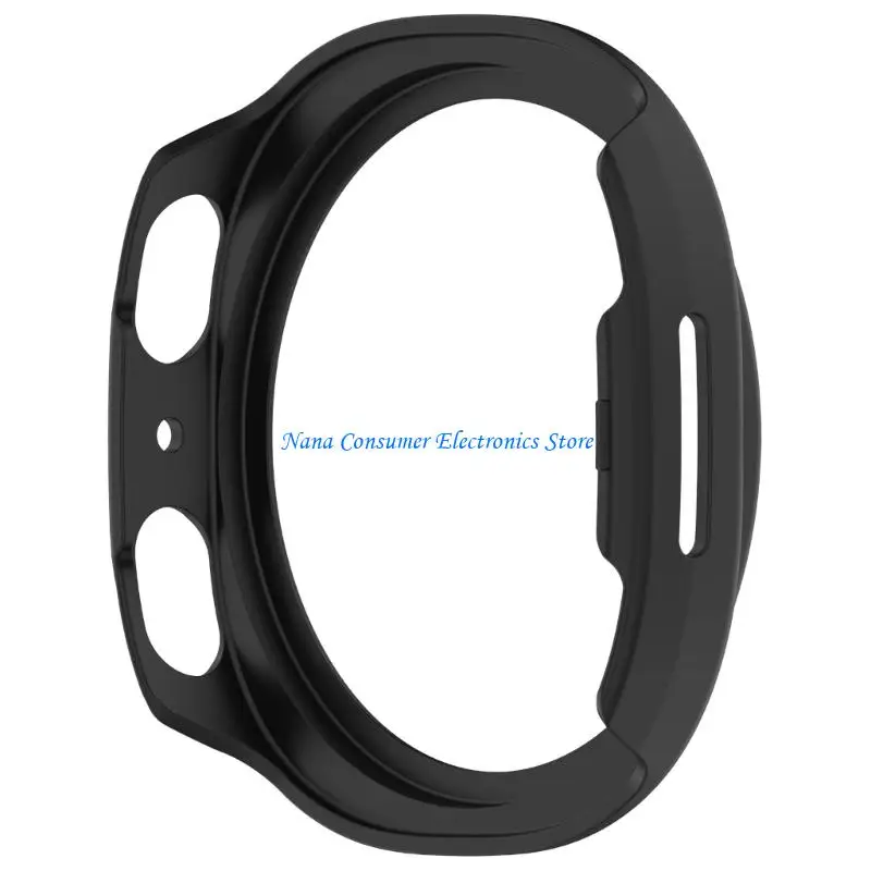 

G7NE Smartwatch Frame Guard Semi Shell Scratch Resistant Housing Antiscratch Cover Sleeve Case Shockproof for Watch 8 40/44mm