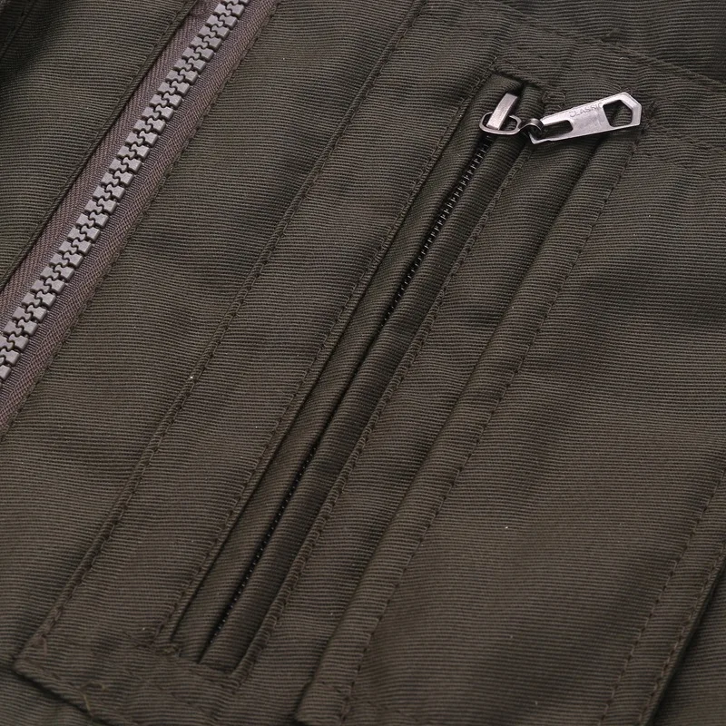 Men's Fishing Vest With Multi-Pocket Zip For Photography / Hunting / Travel Outdoor Sport