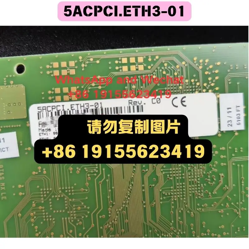 Brand new Original imported 5ACPCI.ETH3-01 module Functional test OK Quick delivery