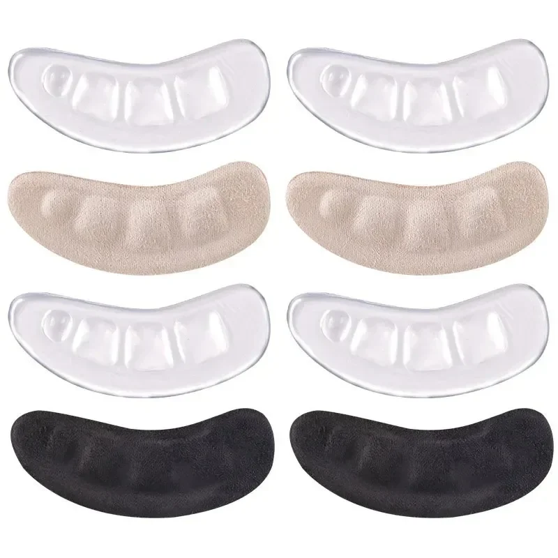 New Anti Slip Silicone Self-adhesive Front Palm Rest Women's Heel Pad Soft Padding Adjustable Size Pad Foot Care Insoles