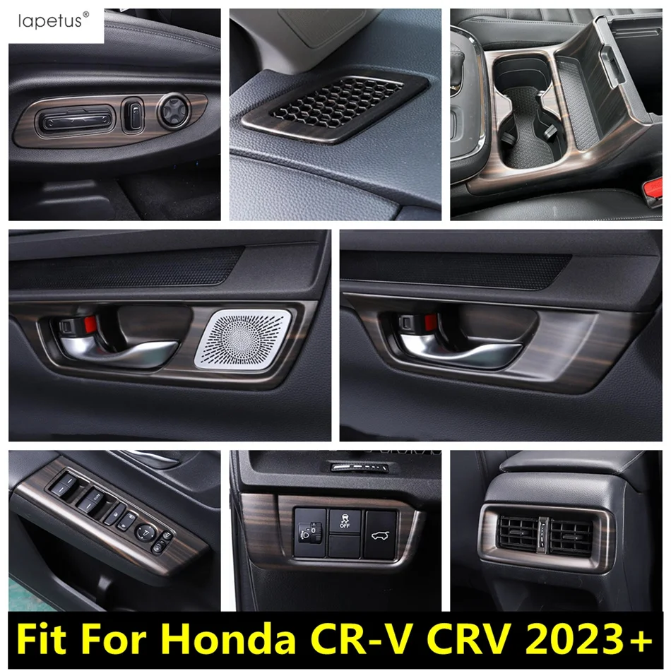 

Window Lift Head Light Handle Bowl Seat Adjust Panel Rear Armrest Air Vent Cover Trim For Honda CR-V CRV 2023 2024 Accessories