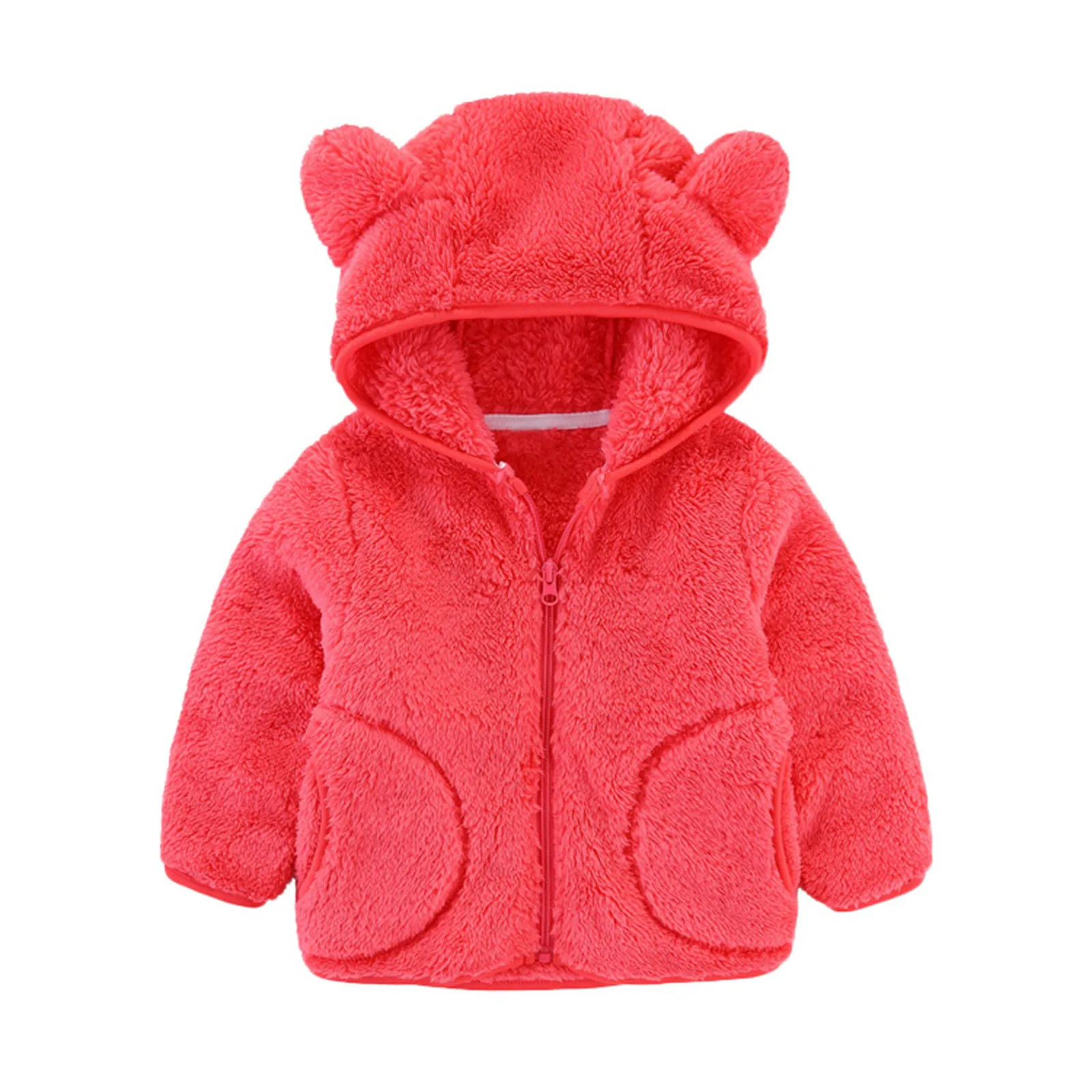 Coat Outerwear Girl Children\'s Fleece Toddler Winter Coat of Many Colors Jacket Kids for Little Girls Costs for Toddler Girls