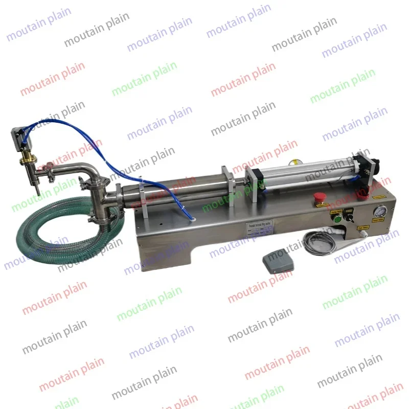 piston filler juice fluid bottling machine 30-300ml Single Head Liquid Filling Machine