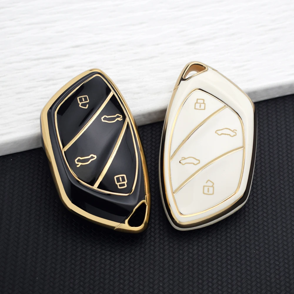TPU Car Key Case Cover for Roewe RX5 i5 I6 ERX5 RX3 RX8 Remote Car Key Bag Holder For MG ZS EV MG6 EZS HS EHS MARVEL X R Rings