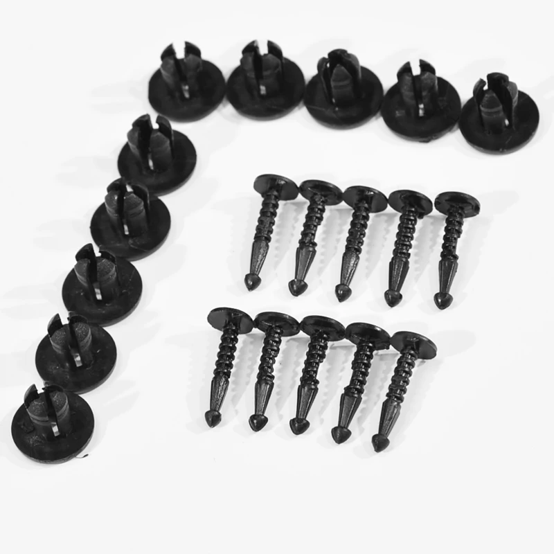 10/20Pcs Bumper Fastener Trim Clip Rivets For Renault Clio Laguna Megane Espace 7703072360