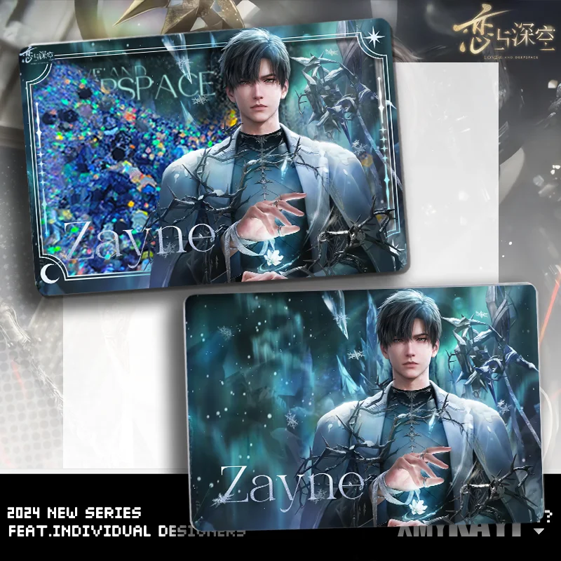 Love and Deepspace cartone animato carino acrilico sabbie mobili ornamento creativo Kawaii maschio e femmina studente carta anime regalo periferico