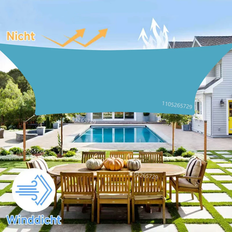 Awning waterproof sunshade sail outdoor terrace lawn beach garden carport backyard deck pavilion awning