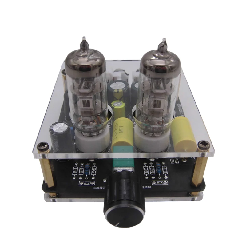 Upgraded 6K4/6A2 Tube Preamplifier Amplifiers HiFi Tube Preamp Bile Buffer Auido Amp Speaker Sound Amplifier Home Theater DIY