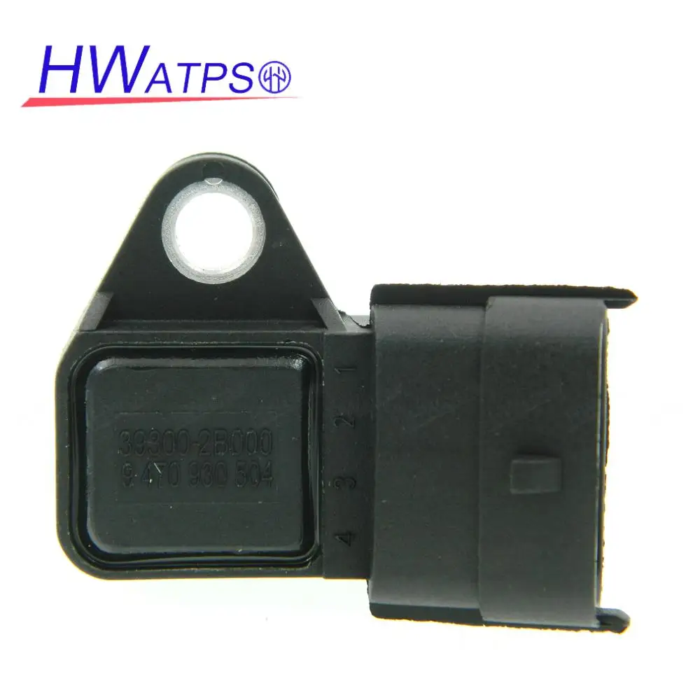 เซ็นเซอร์วัดระยะทางสำหรับ Hyundai Elantra Sonata Veloster Santa Fe Kia Forte Soul Sorento Manifold เซนเซอร์วัดความดันแผนที่39300-2B000 AS417T AS417