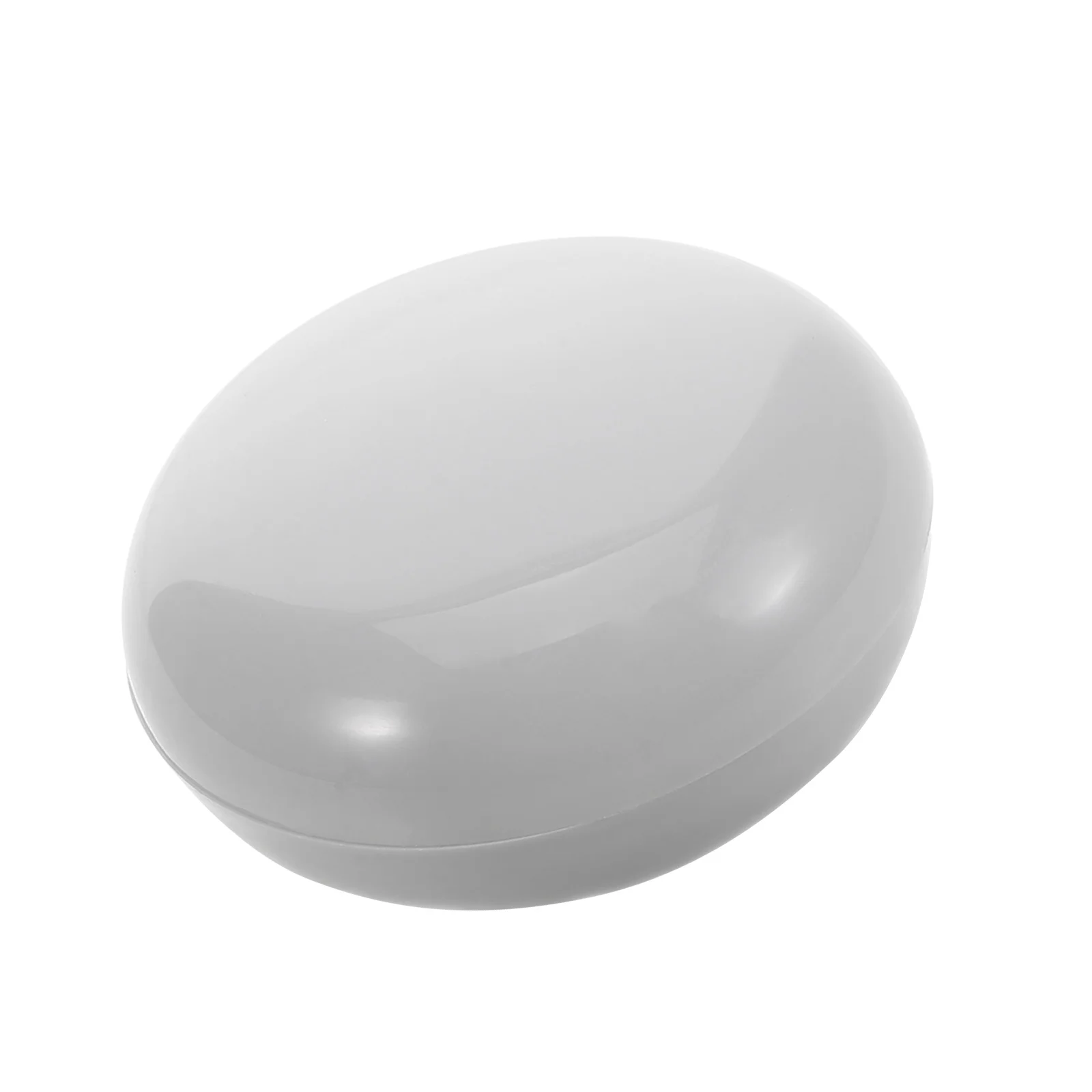 

Bright 9Cm Round Pp Plastic Soap Dish For Home Travel Office Compact Soap Holder Lightweight Holder Container