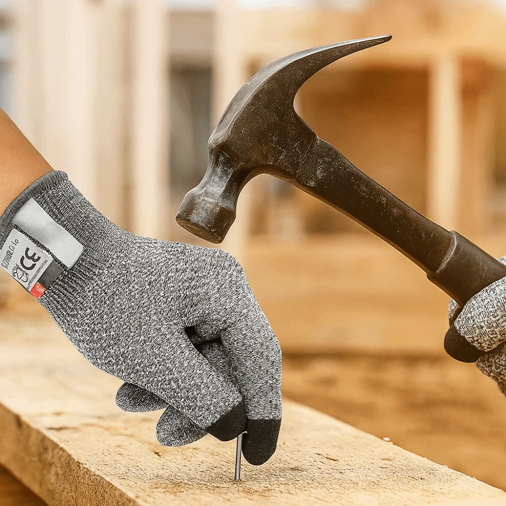 

5-level Protection Anti Cutting Gloves Glass Cutting Resistant High Protection Fish Killing Gloves Professional