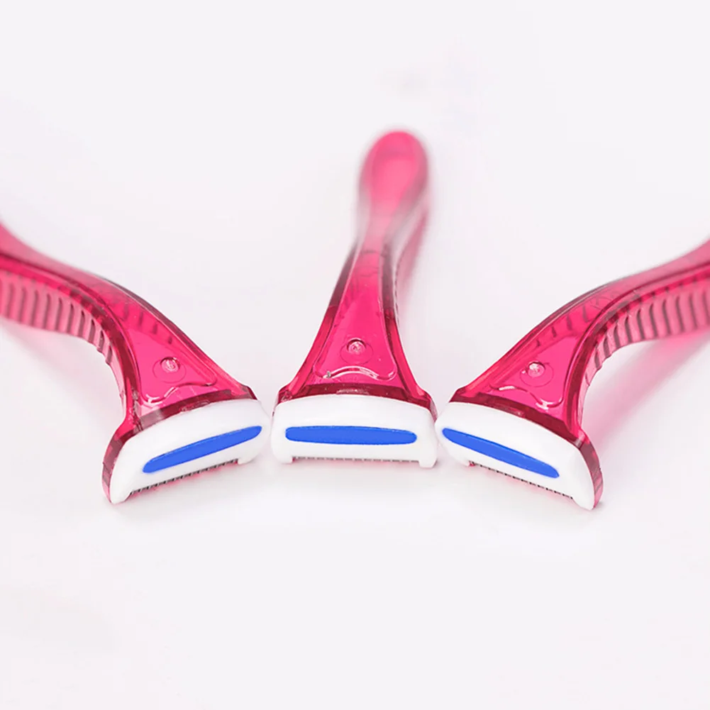 3pcs Portable Disposable Woman Bikini Hair Remover Razor Shaver Trimmer