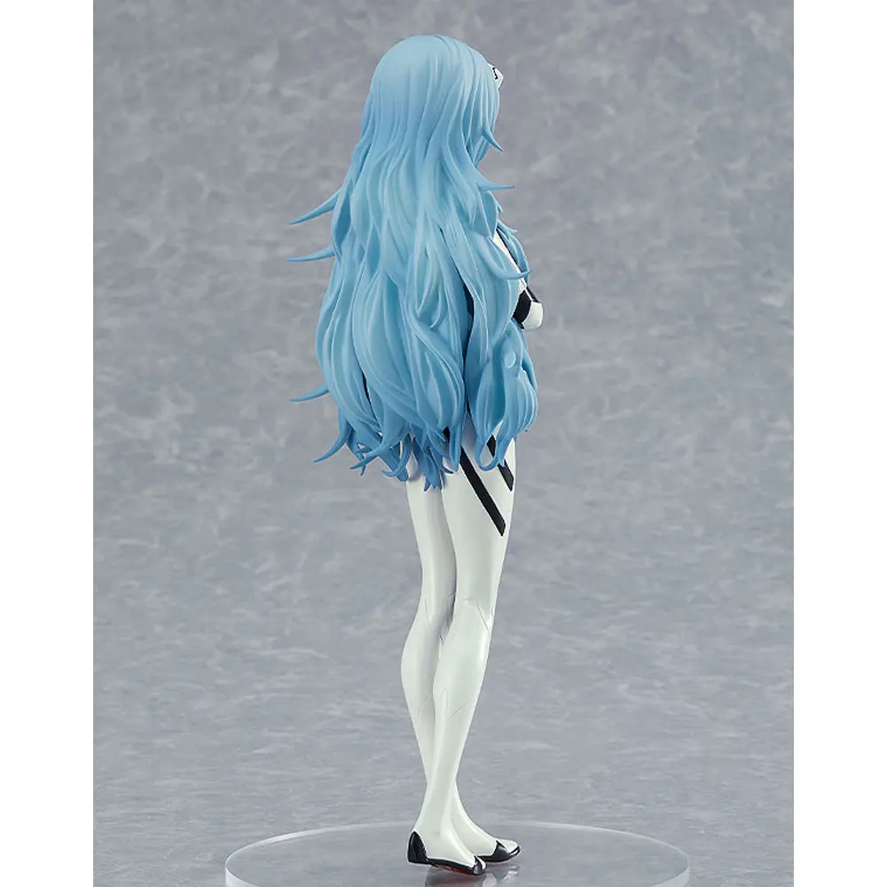 17Cm Eva Anime Figuur Ayanami Rei Lang Haar Staande Animatie Speelgoed Model Geschenkcollectie Ornamenten Decoratie Pvc