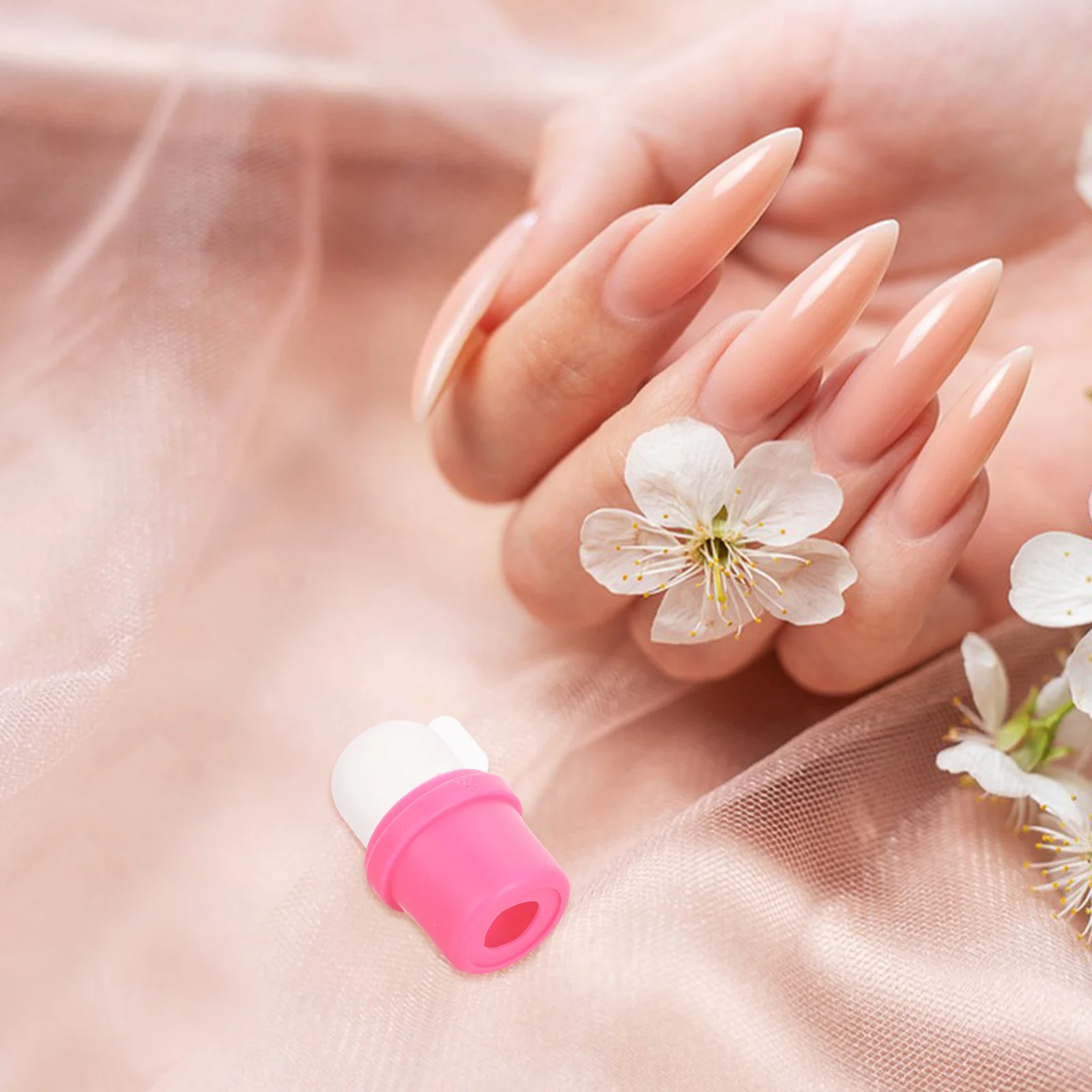 20Pcs Gel Polish Remover Tool Silicone Nail Soak Off Caps Reusable for Acrylic Fake Nails Manicure Care Nail Art Soak Off Cap