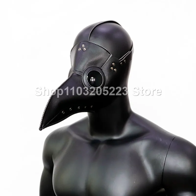 Masque d'Halloween Dr Bird Cosplay, déguisement de fête, plume gothique, 550 accessoires